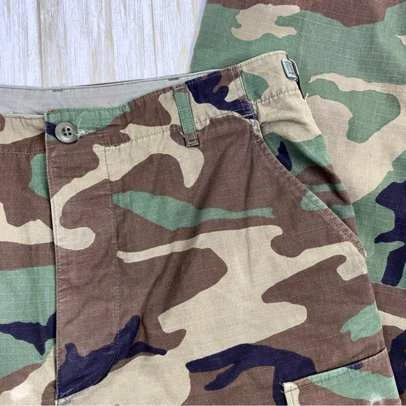 Military Woodland Camo Hot Weather Field Trousers Combat